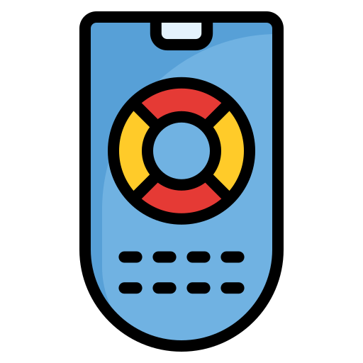 telecomando Generic Outline Color icona