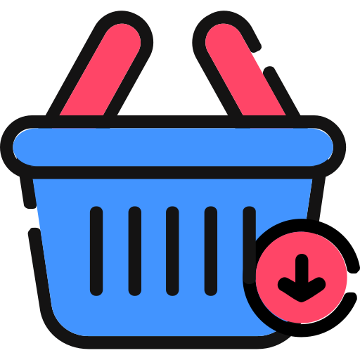 Shopping cart Generic Outline Color icon