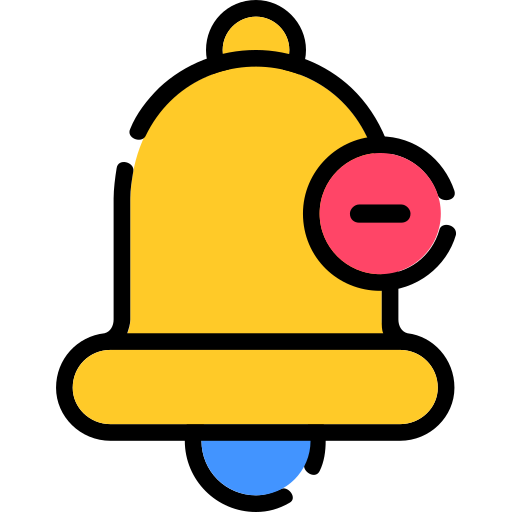 campana de notificación Generic Outline Color icono