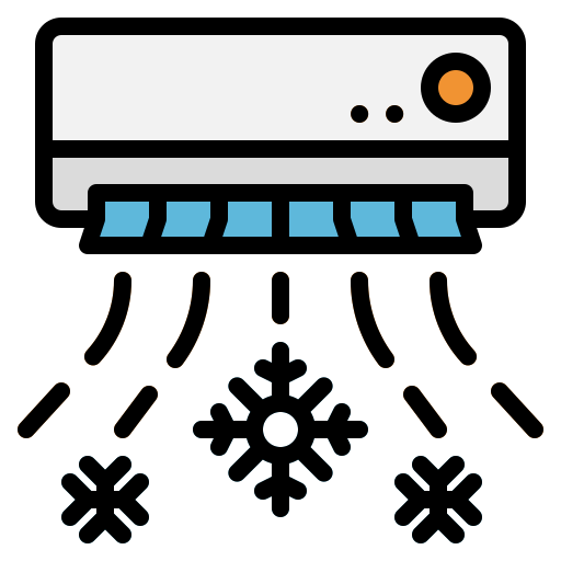 klimatyzator Generic Outline Color ikona