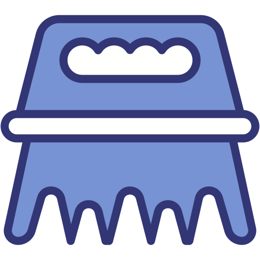 brosse de nettoyage Generic Blue Icône