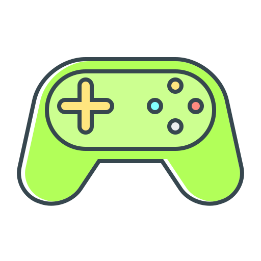 Games Generic Outline Color icon