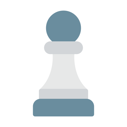 pieza de ajedrez Vector Stall Flat icono