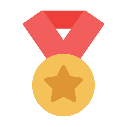 medalla Vector Stall Flat icono