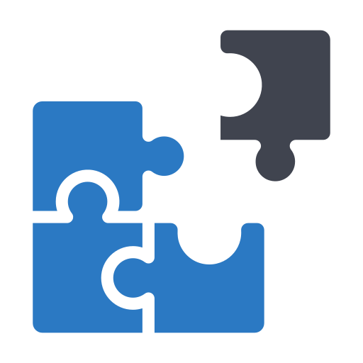 puzzle Essential Color Blue icona