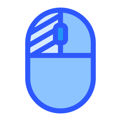 Щелчок левой кнопкой мыши Generic Blue иконка