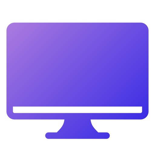 monitor Generic Flat Gradient icon