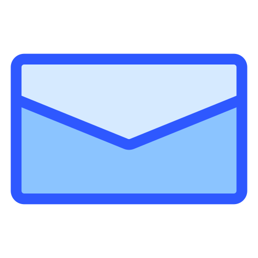 Envelope Generic Blue icon