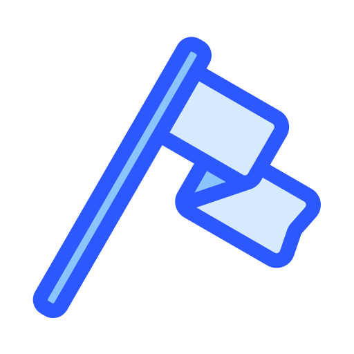 国旗 Generic Blue icon