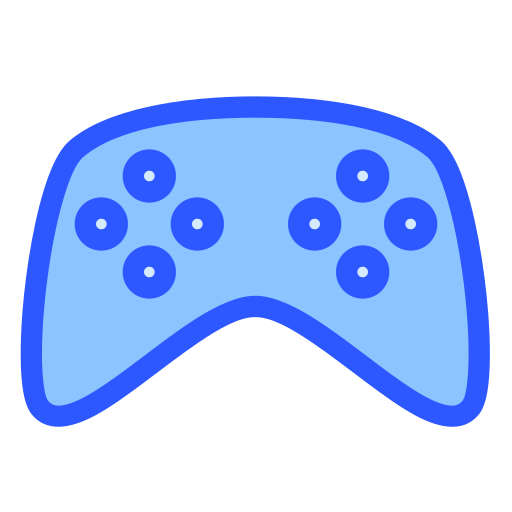 ゲームパッド Generic Blue icon