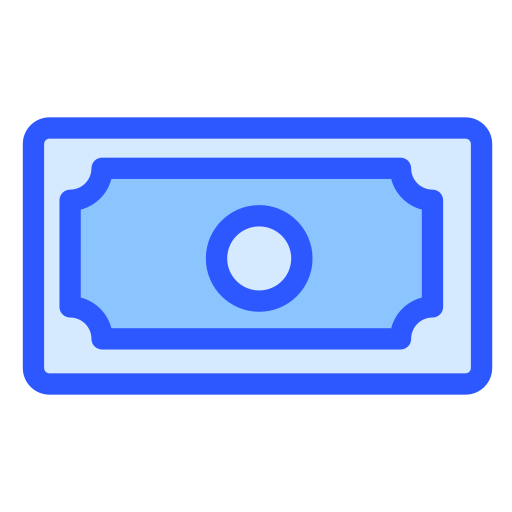 お金 Generic Blue icon