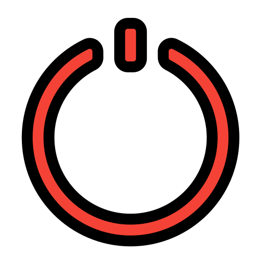 Power Generic Outline Color icon