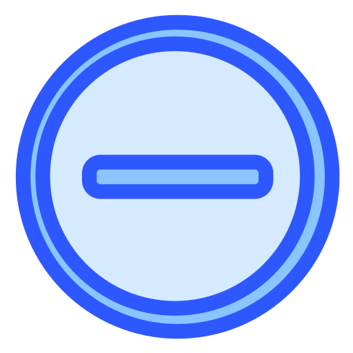 削除 Generic Blue icon