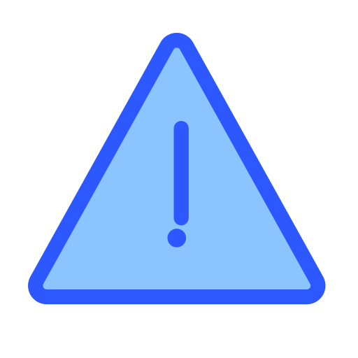Предупреждение Generic Blue иконка