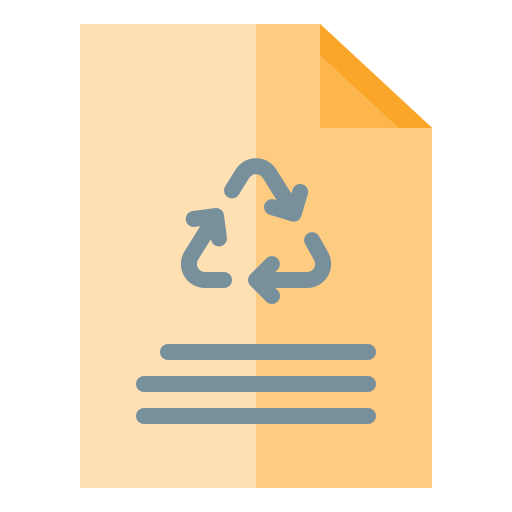 papier recyceln Generic Flat icon