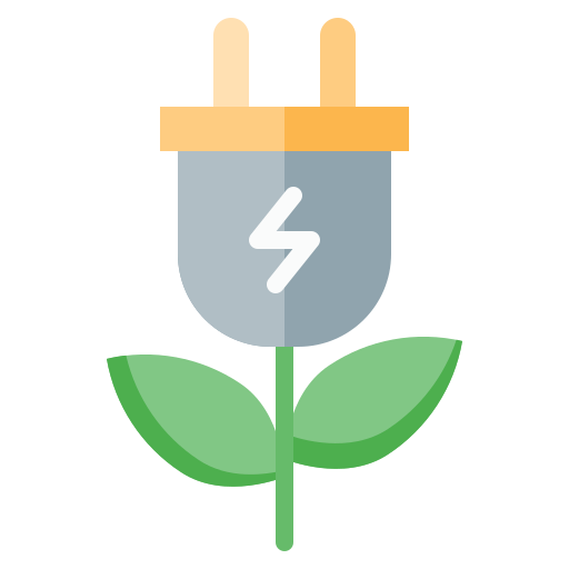 Eco electric Generic Flat icon
