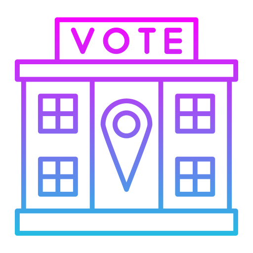 投票所 Generic Gradient icon