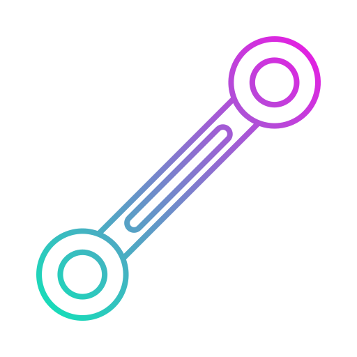 moersleutel Generic Gradient icoon