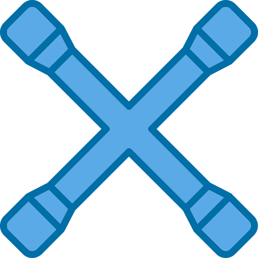 llave cruzada Generic Blue icono