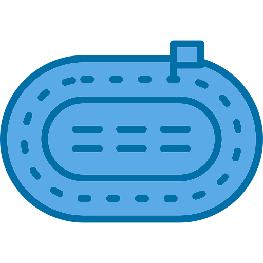 rennstrecke Generic Blue icon