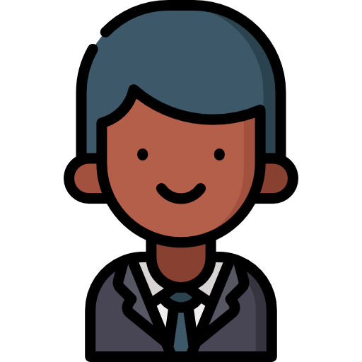 Office worker Special Lineal color icon