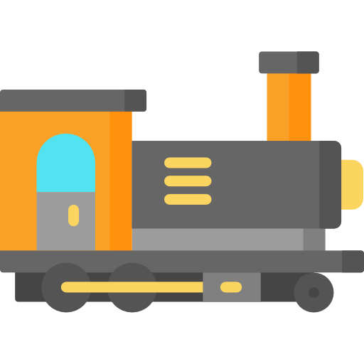 locomotive Special Flat Icône