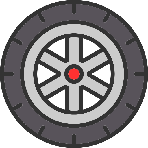 Tire Generic Outline Color icon