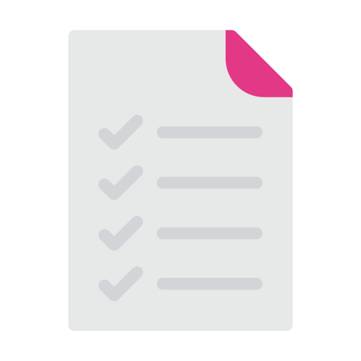 List Vector Stall Flat icon