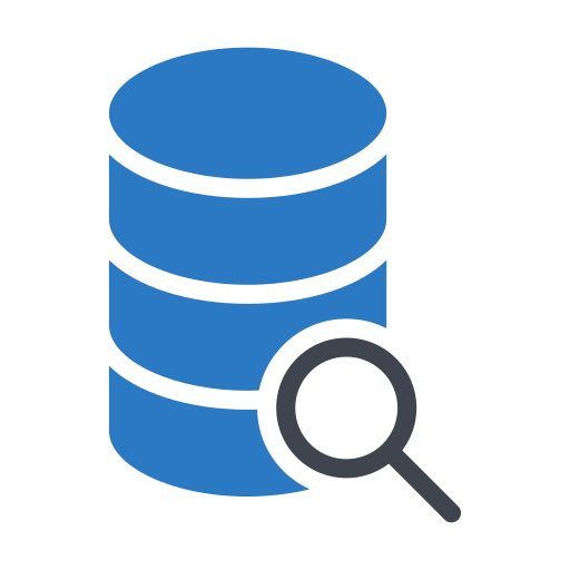 Database Generic Blue icon