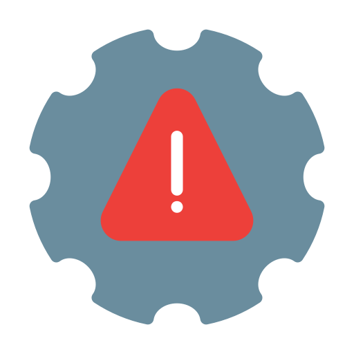 Cogwheel Vector Stall Flat icon