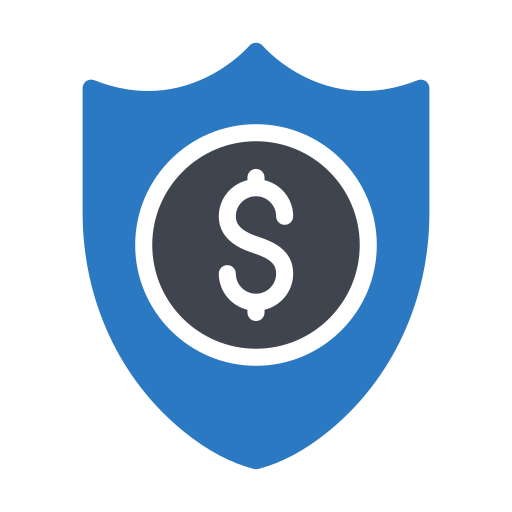 paiement sécurisé Generic Blue Icône