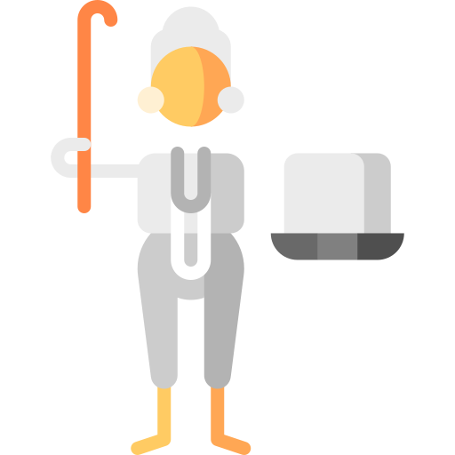 Technology Puppet Characters Flat icon