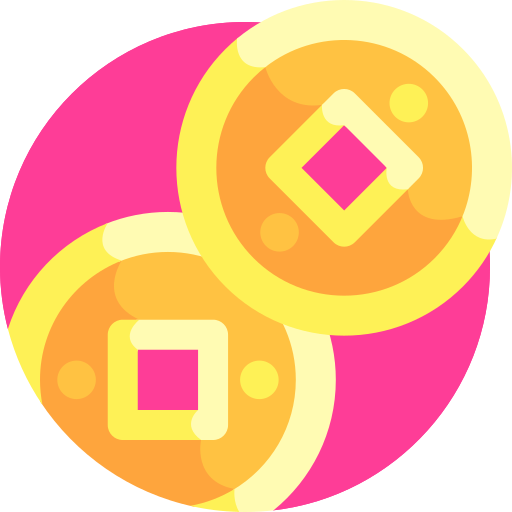 moneda Detailed Flat Circular Flat icono