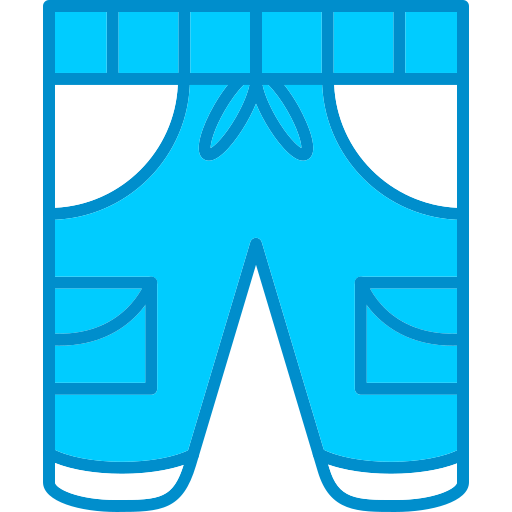 krótki Generic Blue ikona