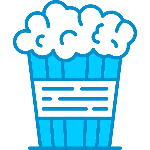 popcorn Generic Blue icon