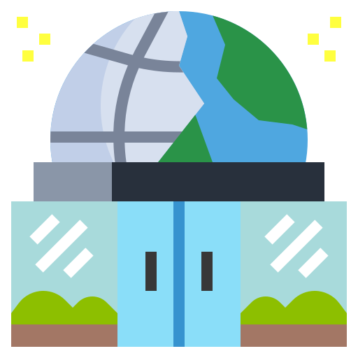 planetarium Generic Flat ikona