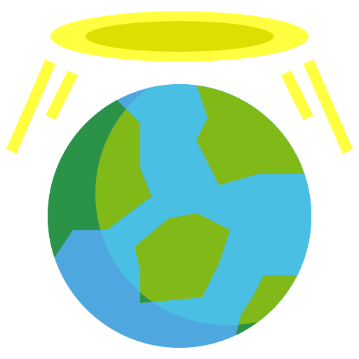wereld Generic Flat icoon