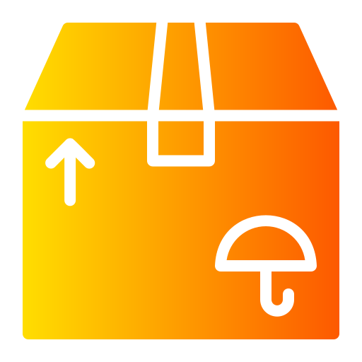 box Generic Flat Gradient icon
