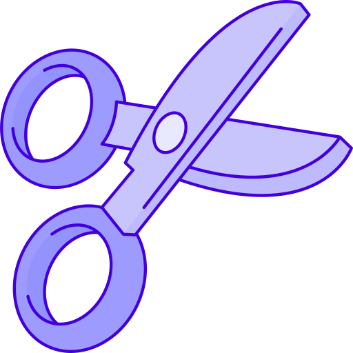 Scissors Generic Thin Outline Color icon