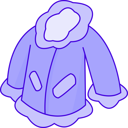 코트 Generic Thin Outline Color icon