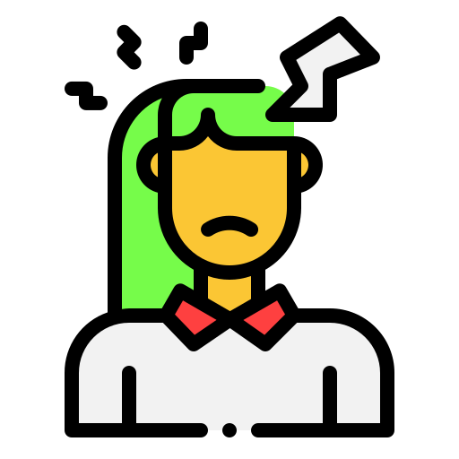 ból głowy Generic Outline Color ikona