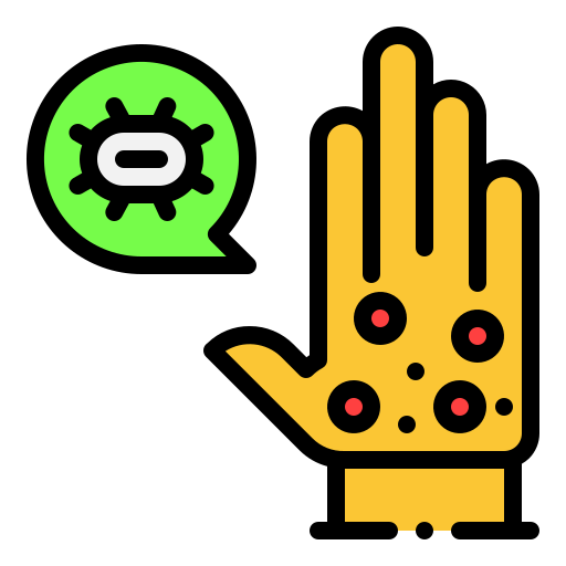 monkeypox Generic Outline Color icon