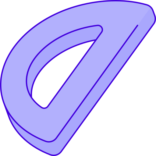 Curved Generic Thin Outline Color icon