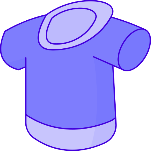 tシャツ Generic Thin Outline Color icon
