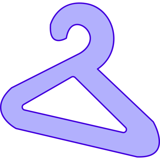 ハンガー Generic Thin Outline Color icon