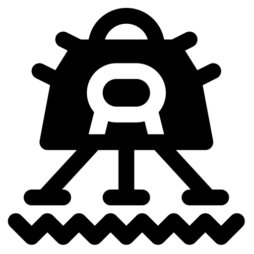 kapsuła kosmiczna Generic Glyph ikona