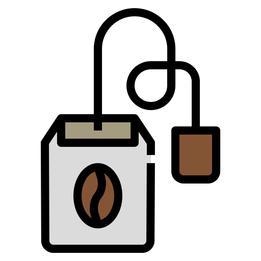 kawa rozpuszczalna Generic Outline Color ikona