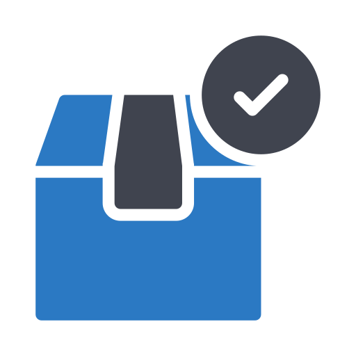 caja del paquete Generic Blue icono
