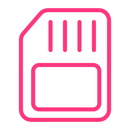 sdカード Generic Outline Color icon