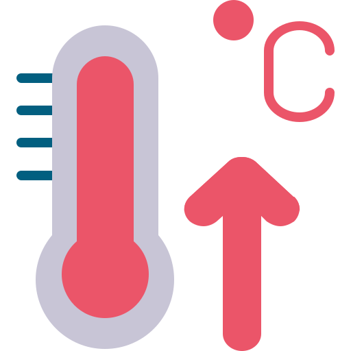 temperatura alta Generic Flat Ícone